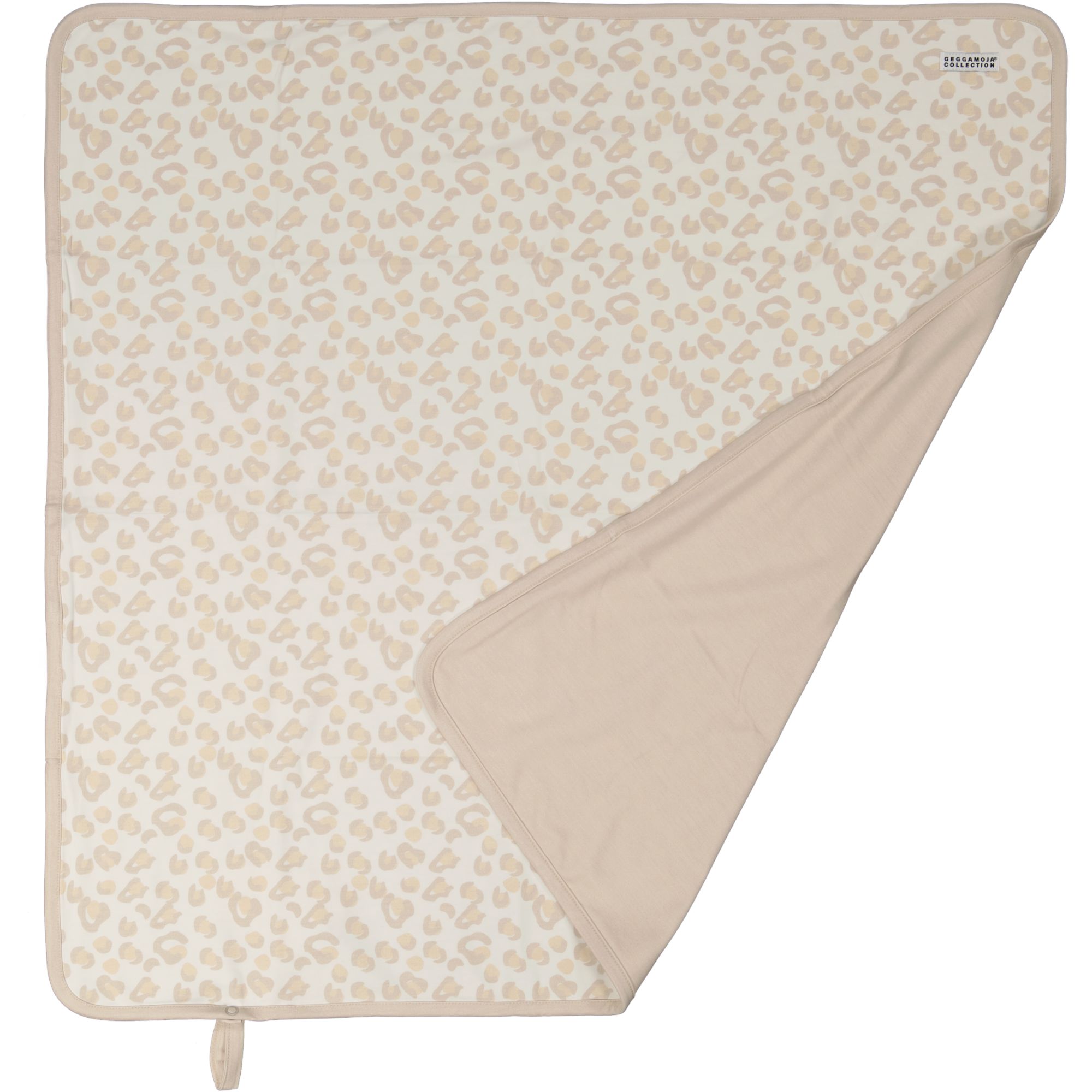 Bamboo Baby blanket Soft beige leo