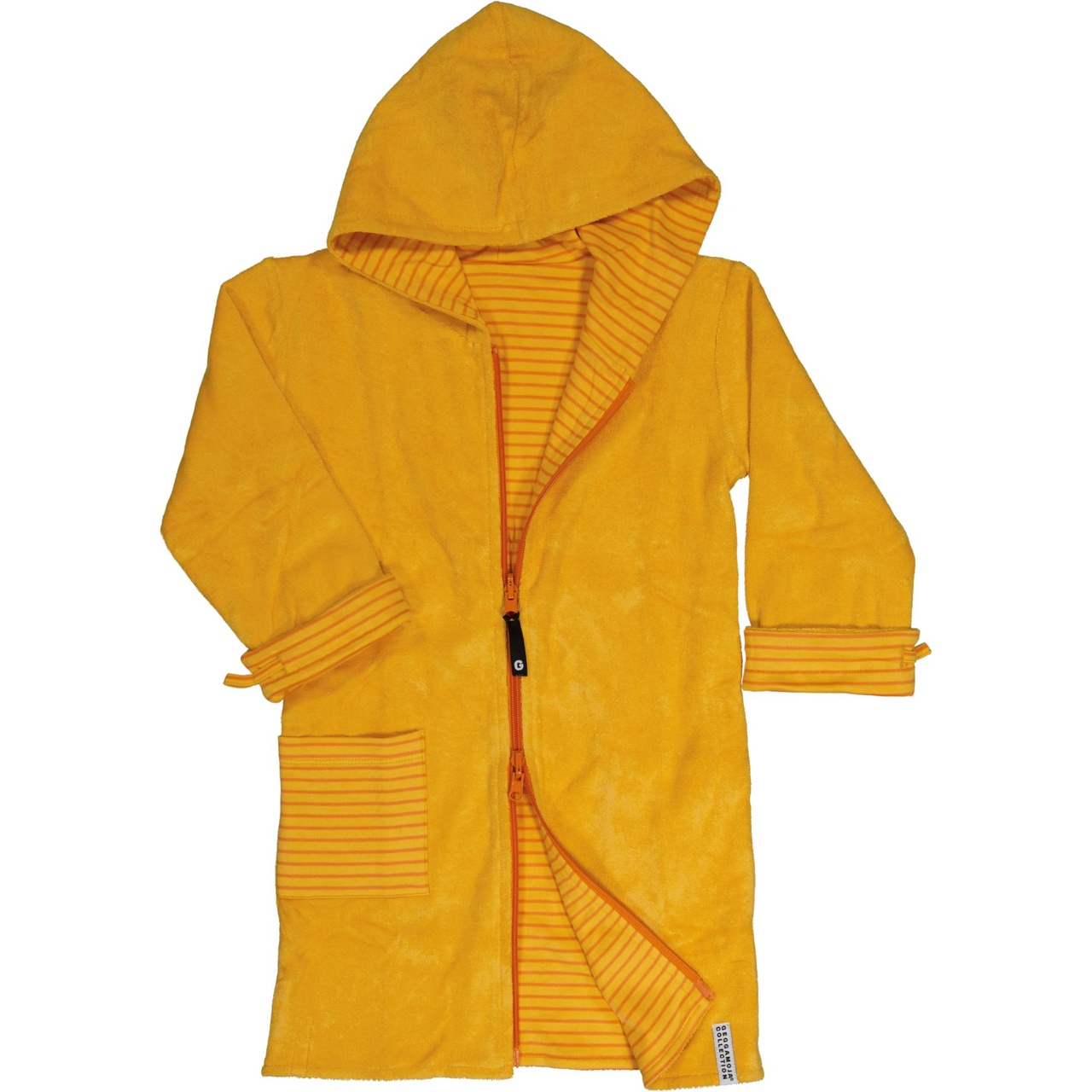 Kids Bathrobe Orange str 74/80