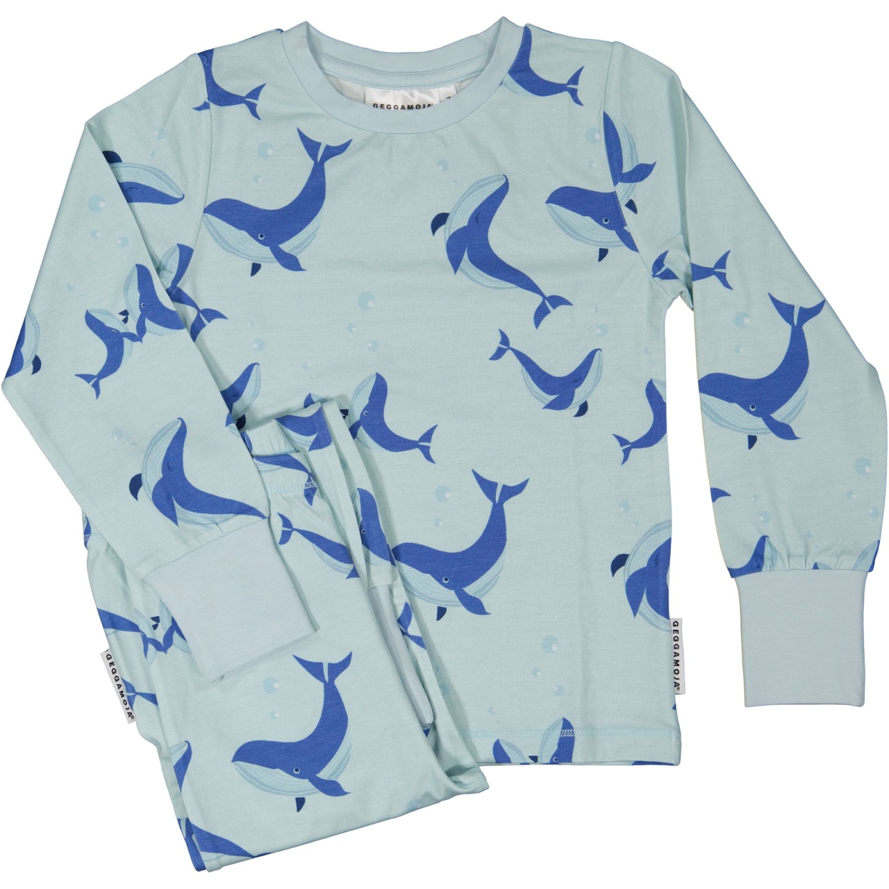 Pyjamas tvådelad Blue whale