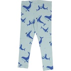 Bamboo leggings L.blue whale  134/140