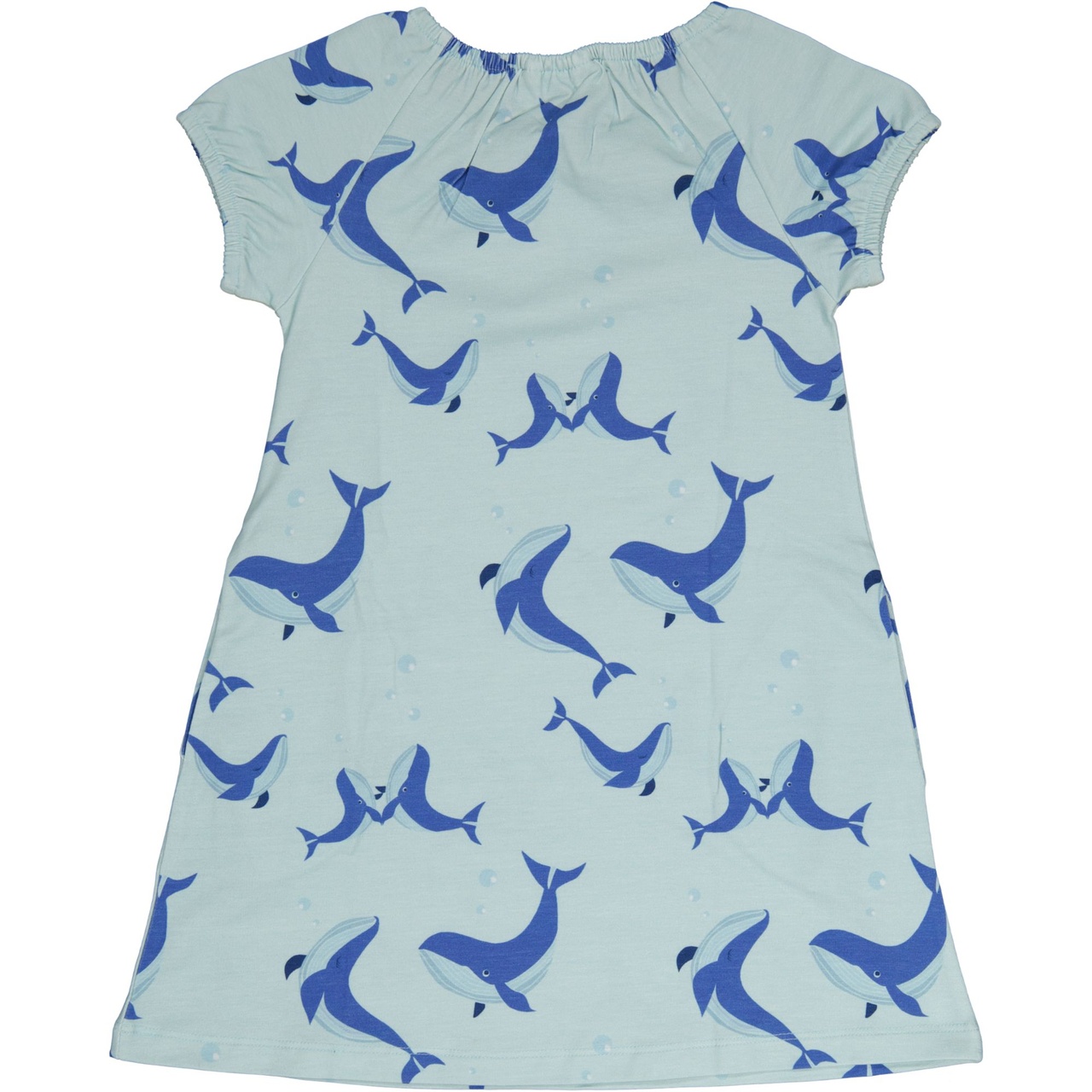 Singoalla dress L.blue whale  146/152