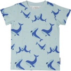 T-shirt Bambu Blue whale 74/80