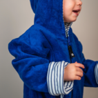 Kids Bathrobe Blue str
