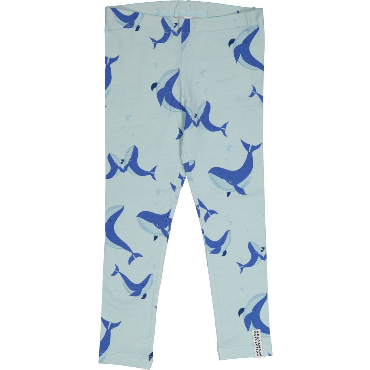 Bamboo leggings L.blue whale  62/68