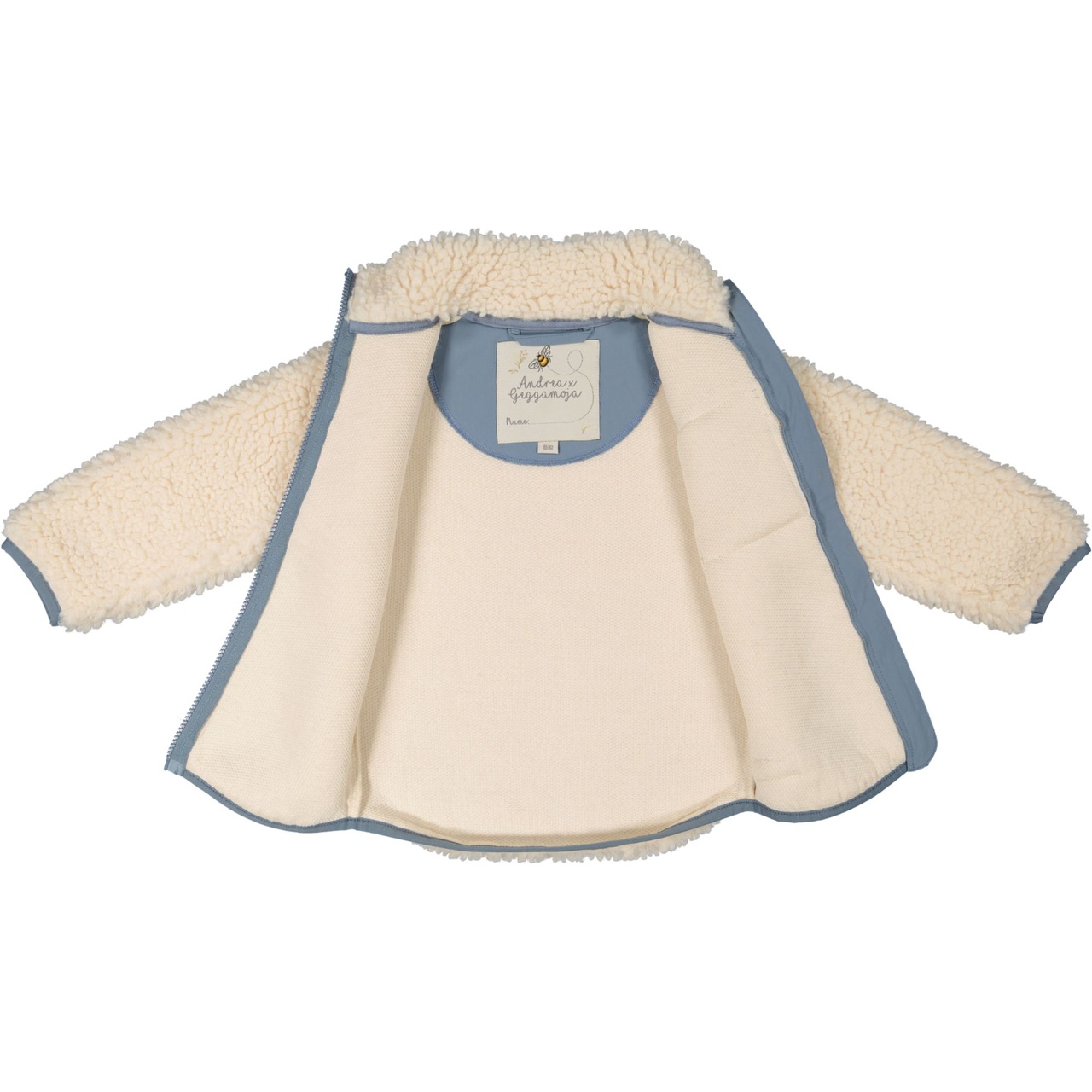 Bulky Pile jacket Nature beige