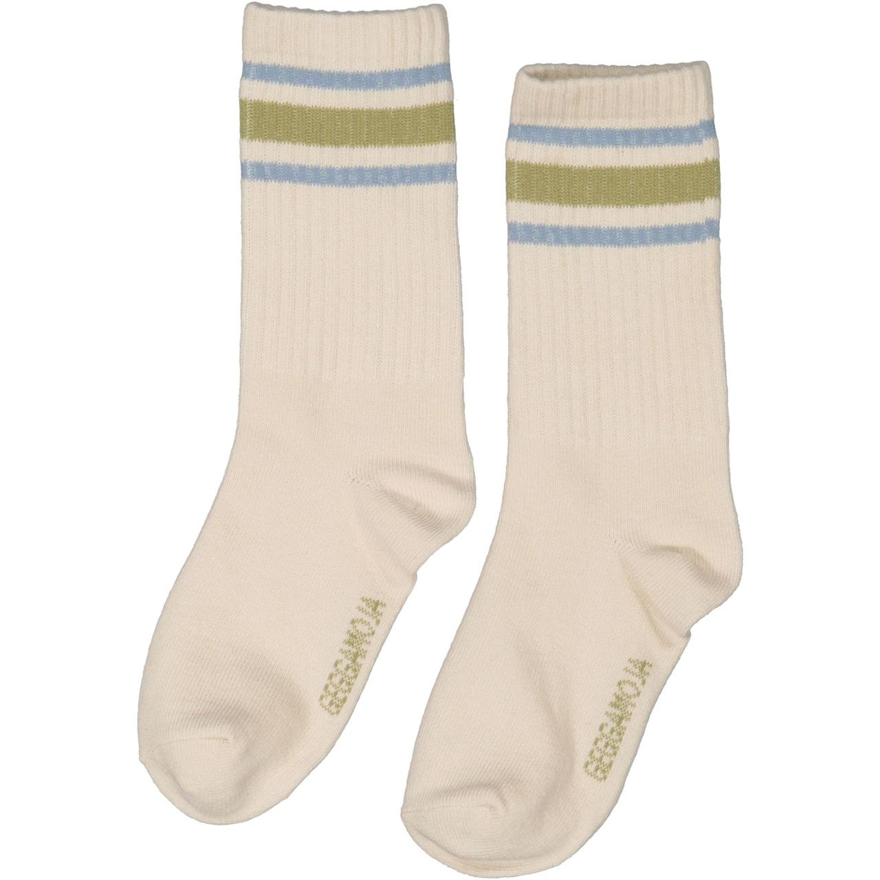 Tennis socks 2-pack Beige mix 22-24