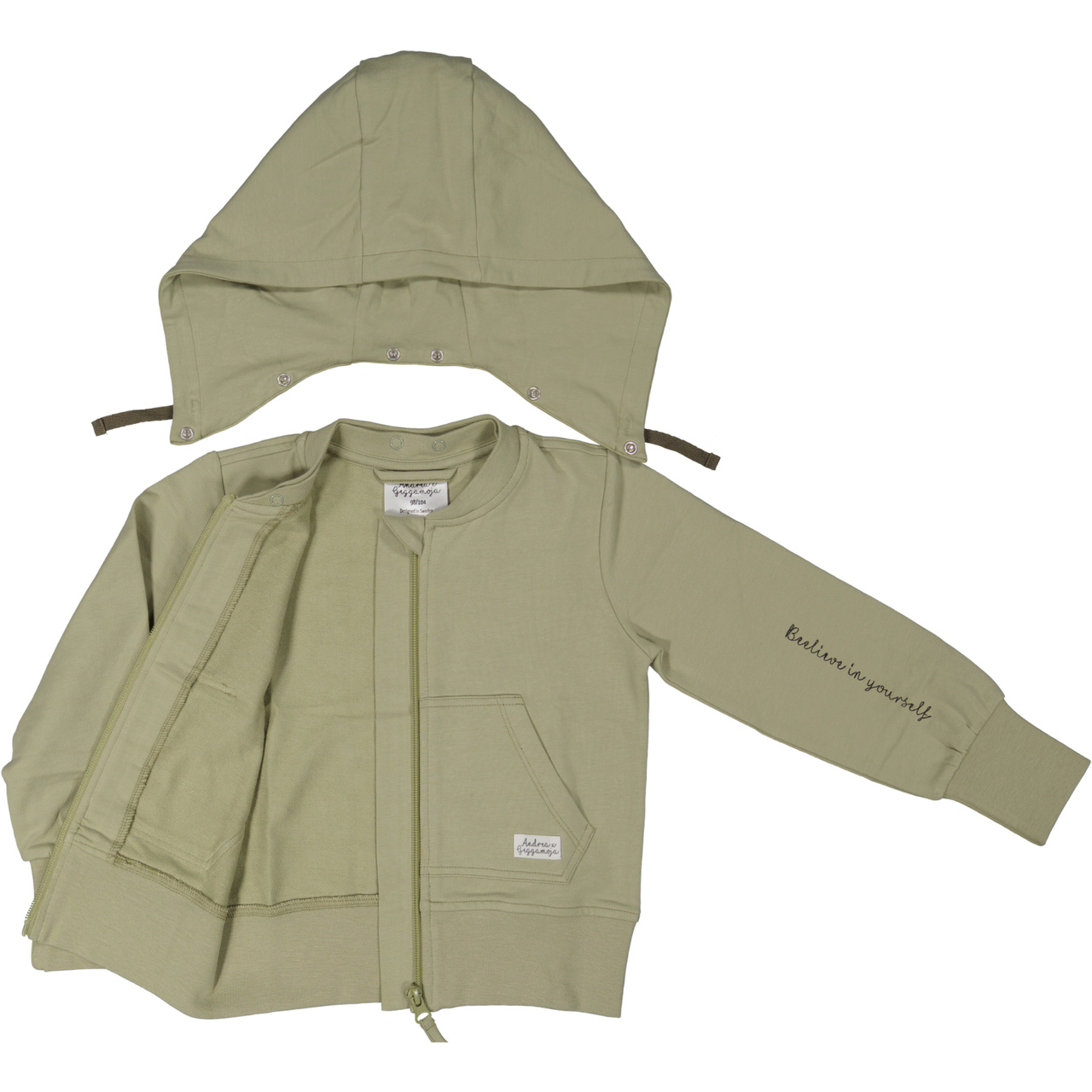 College Hoodie Olive