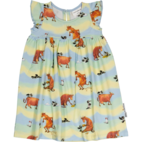 Flared dress Mamma Moo Multi pastel 74/80