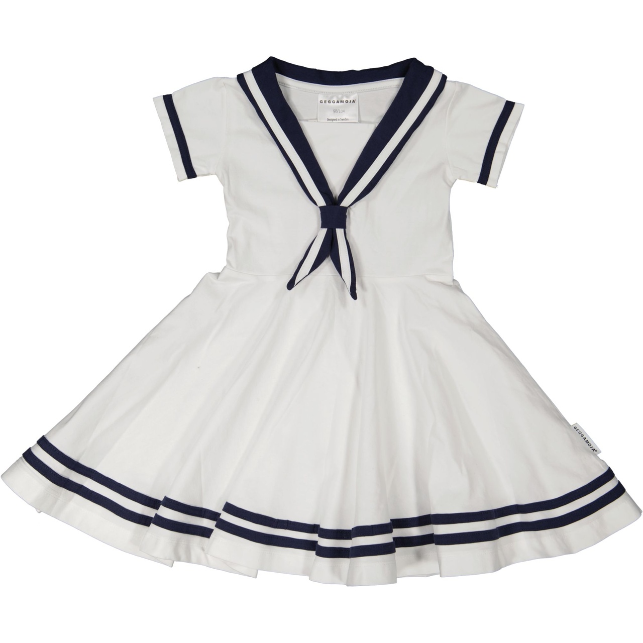 Sailor dress White 98/104