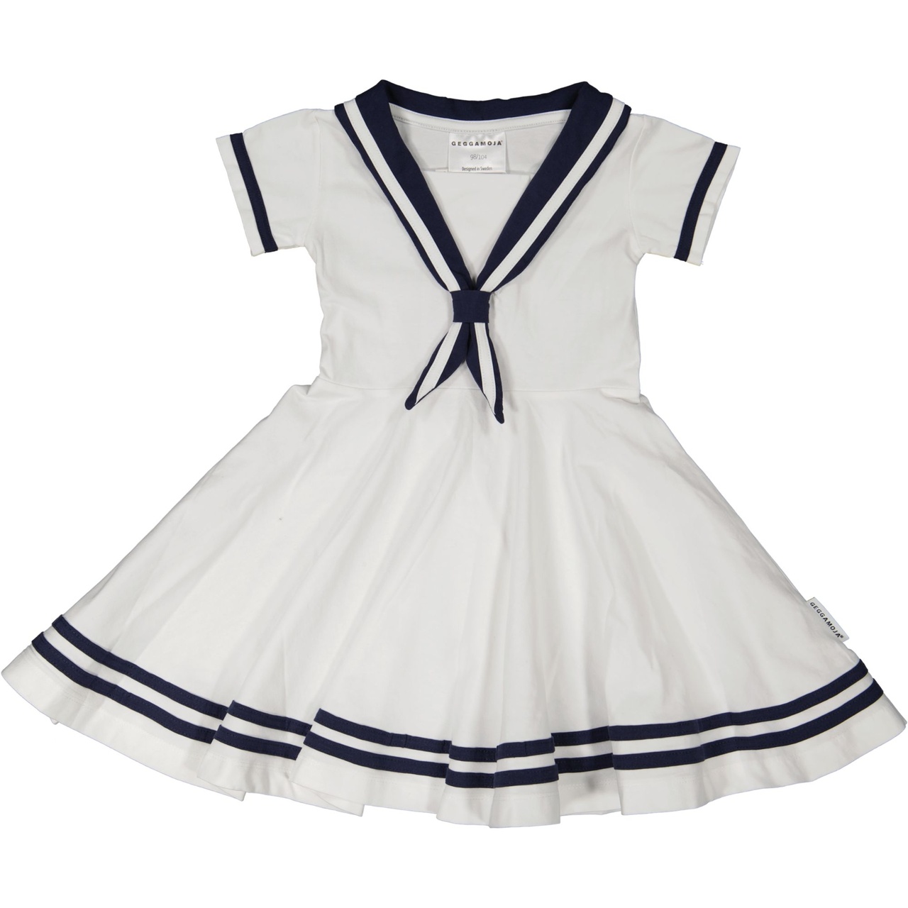 Sailor dress White 98/104