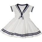 Sailor dress White 74/80