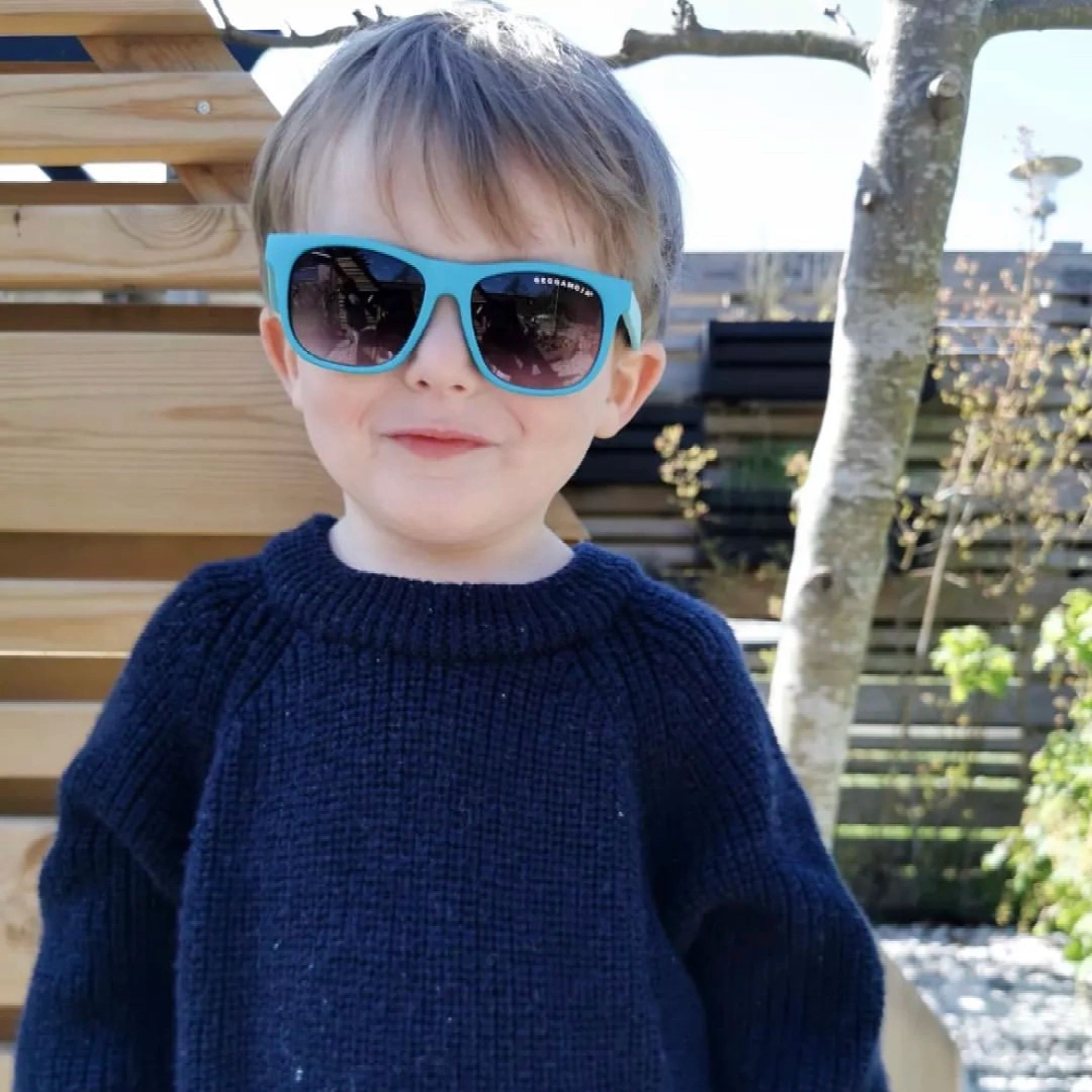 Solglasögon Baby 0-10 m- Blå