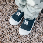 Stretch shoe Navy 26