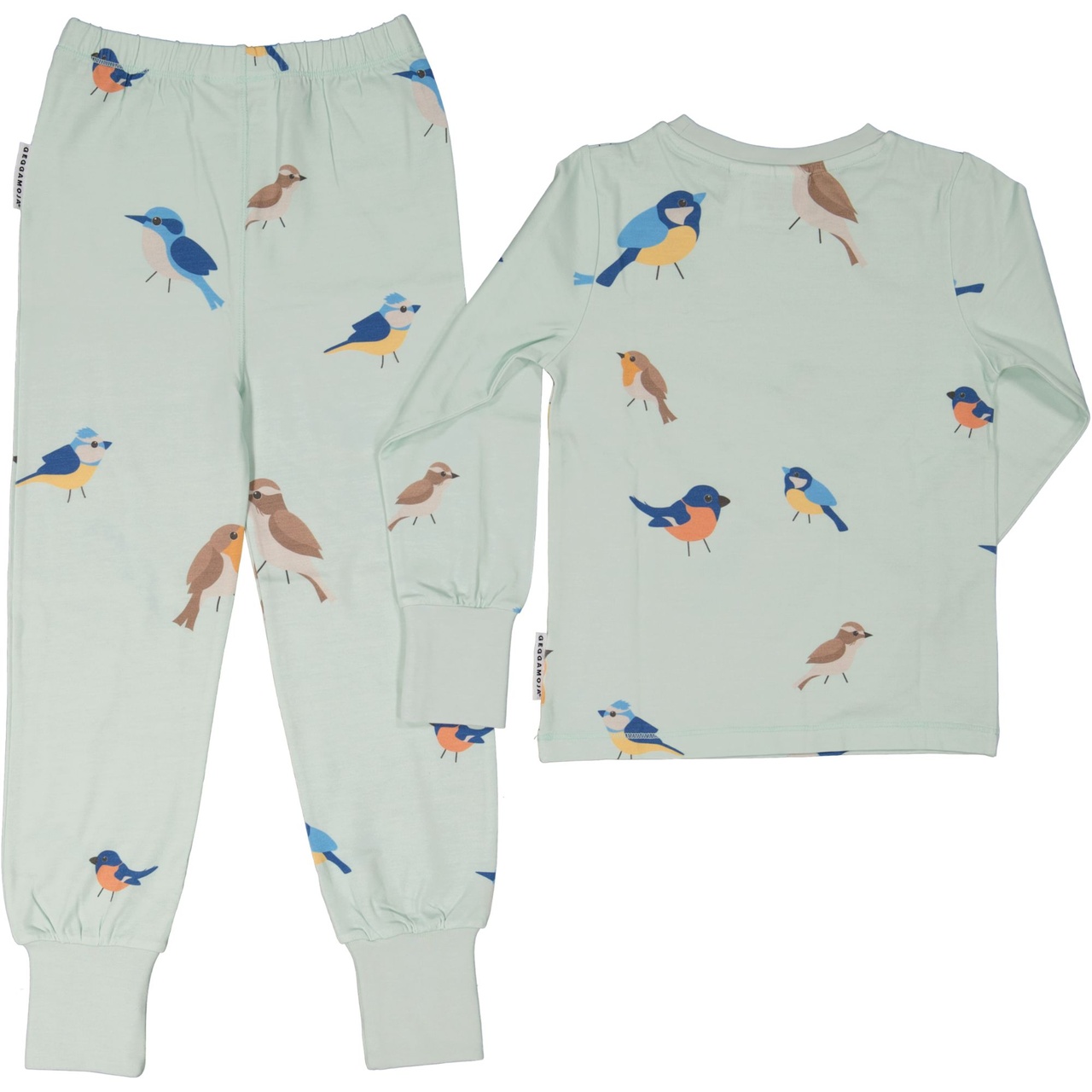 Pyjamas tvådelad Green bird 98/104