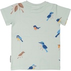 Bamboo T-Paita vihreä birds 74/80