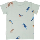 Bamboo T-shirt Green birds 74/80