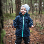 Soft Shell jakk Navy/türkiissinine 134/140
