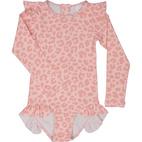 UV Swim suit L.S Pink Leo  110/116