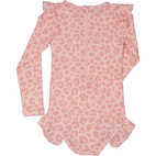 UV Swim suit L.S Pink Leo  134/140