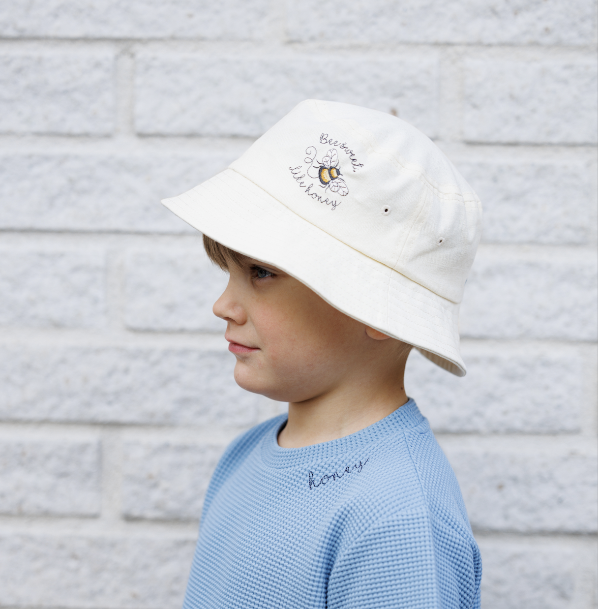 Bucket hat Nature beige