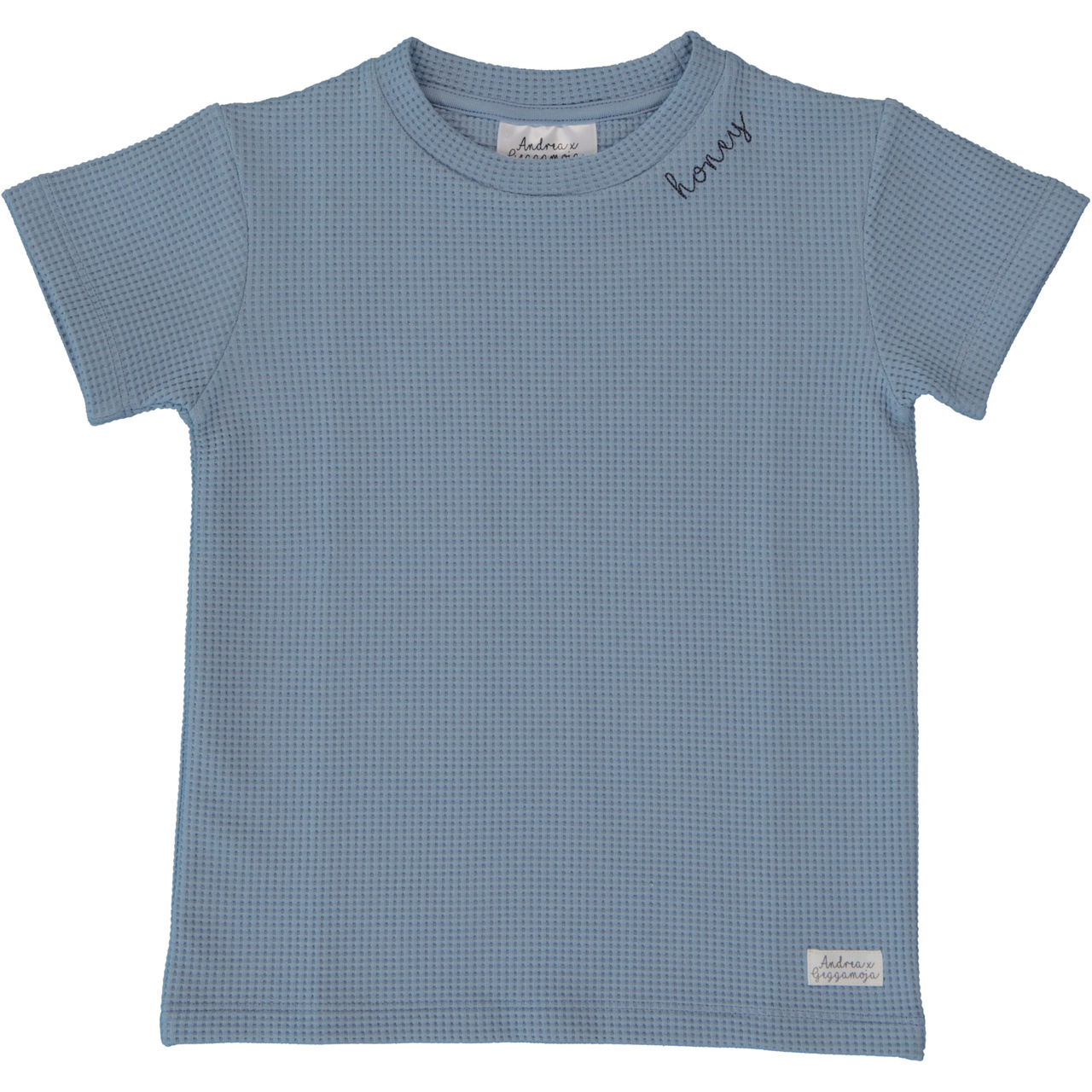 T-shirt Waffle Dusty Blue 122/128