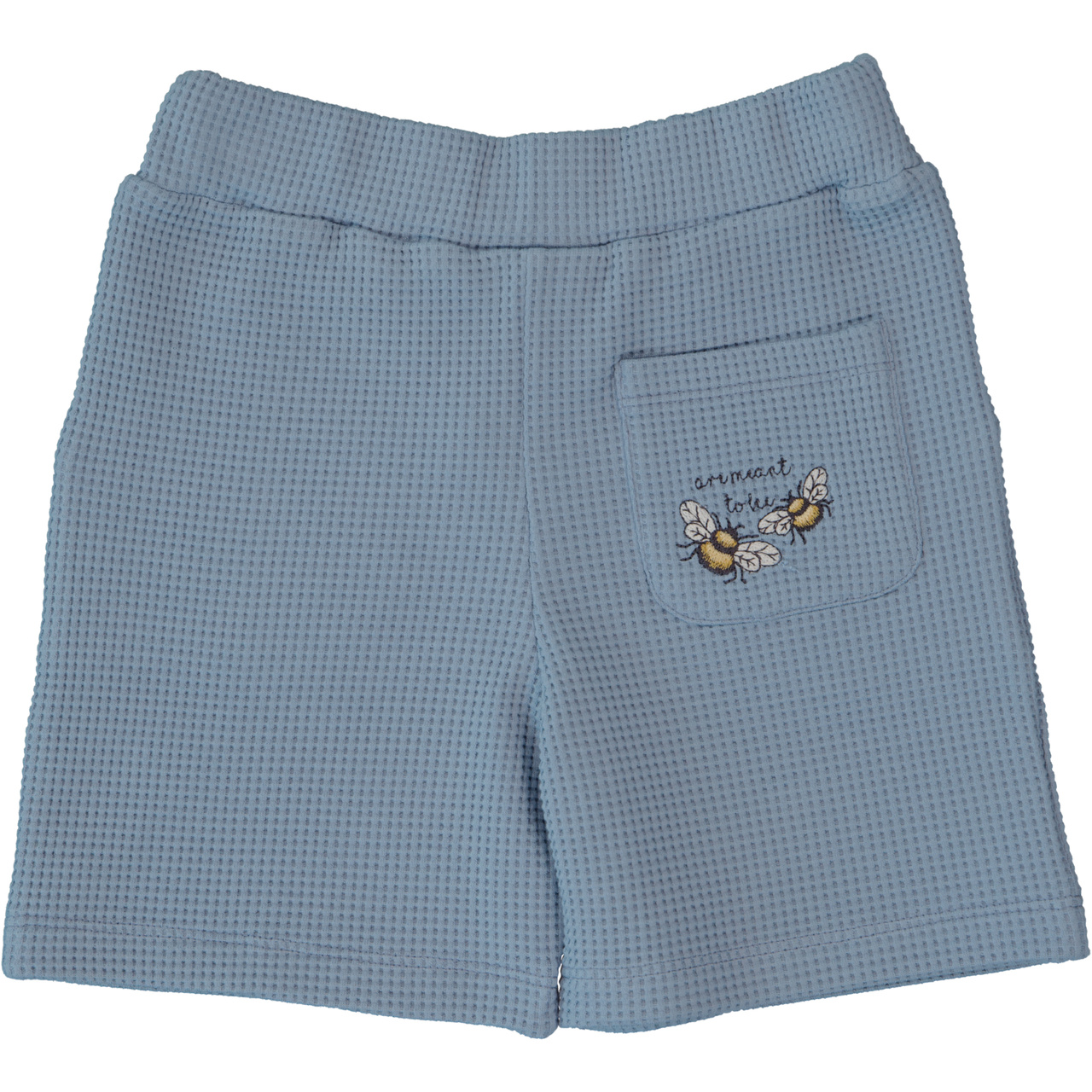 Shorts Waffle Dusty Blue