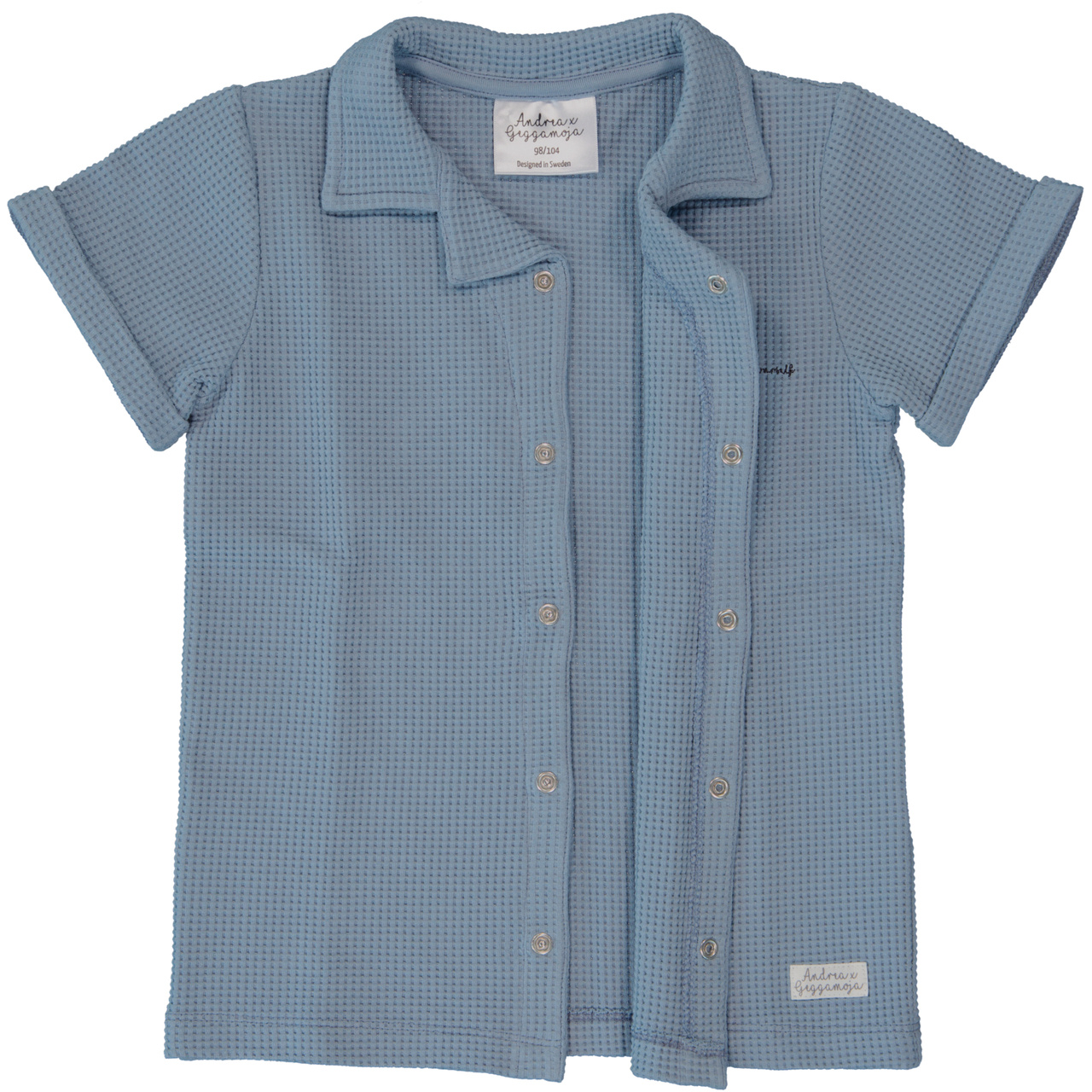 Shirt S.S Dusty Blue 122/128