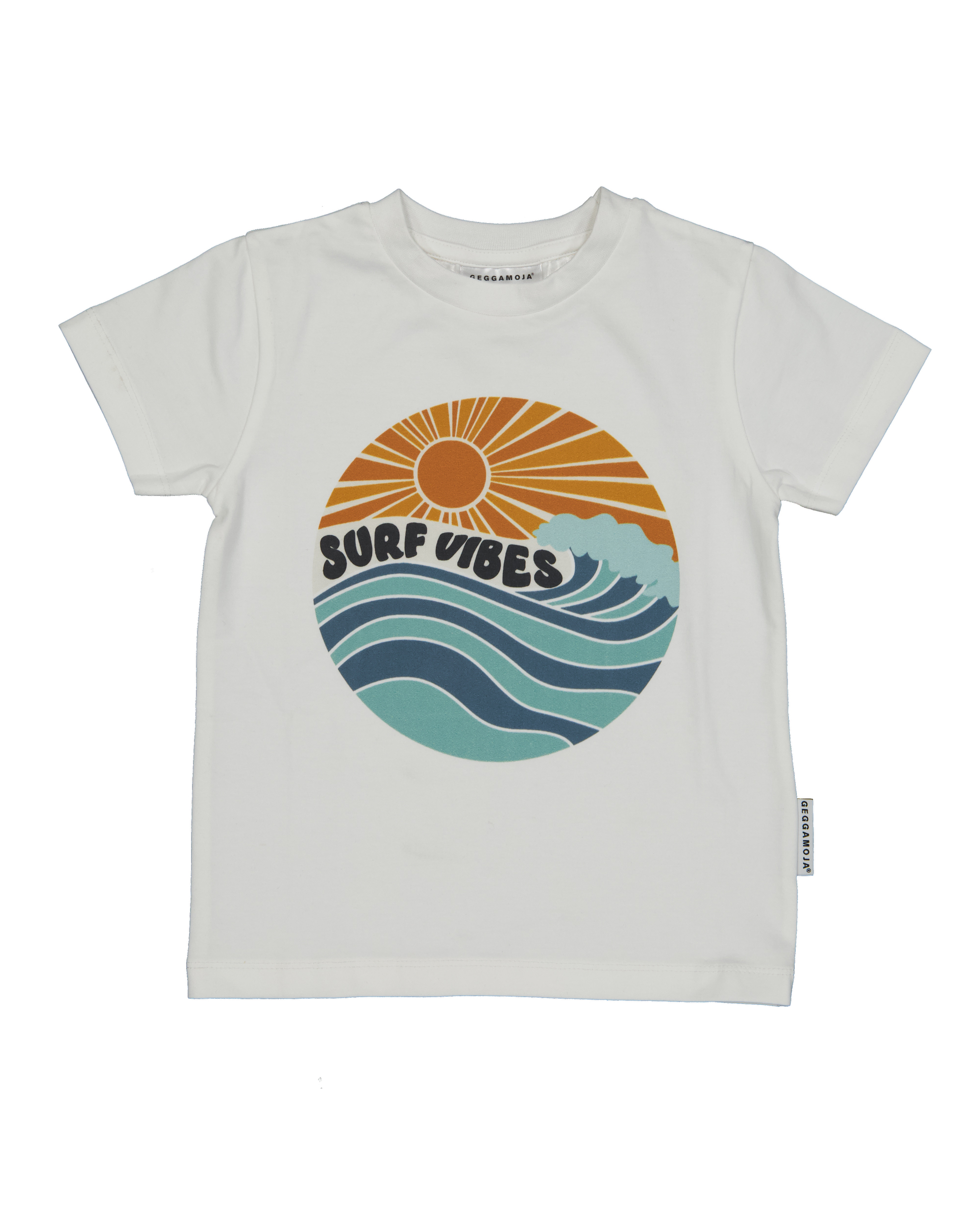 T-skjorte Surf vibes hvit
