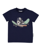 T-shirt Surf Skate Marinblå 98/104