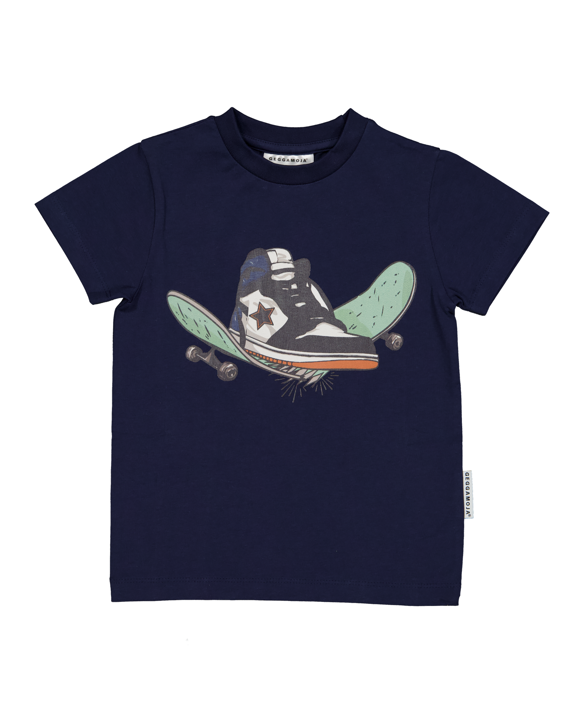 T-skjorte Skate marineblå