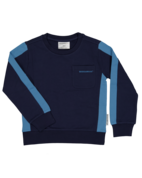 College Sweater Marinblå 134/140