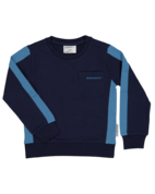 Crew kaelusega kampsun tumesinine 98/104