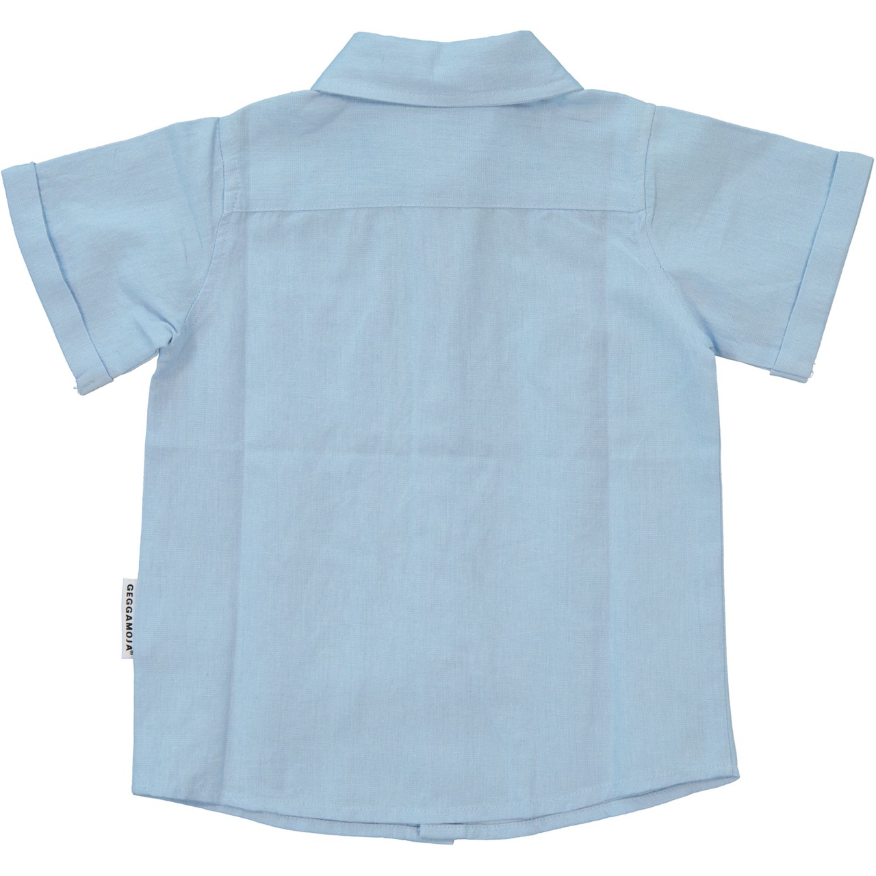 Linnen Shirt S.S Light blue 98/104