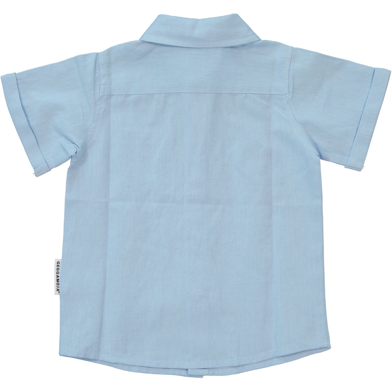 Linnen Shirt S.S Light blue 146/152