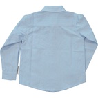 Linnen shirt L.S Light blue 98/104