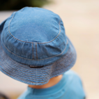 Bucket hat Denim blue 10m-2Y