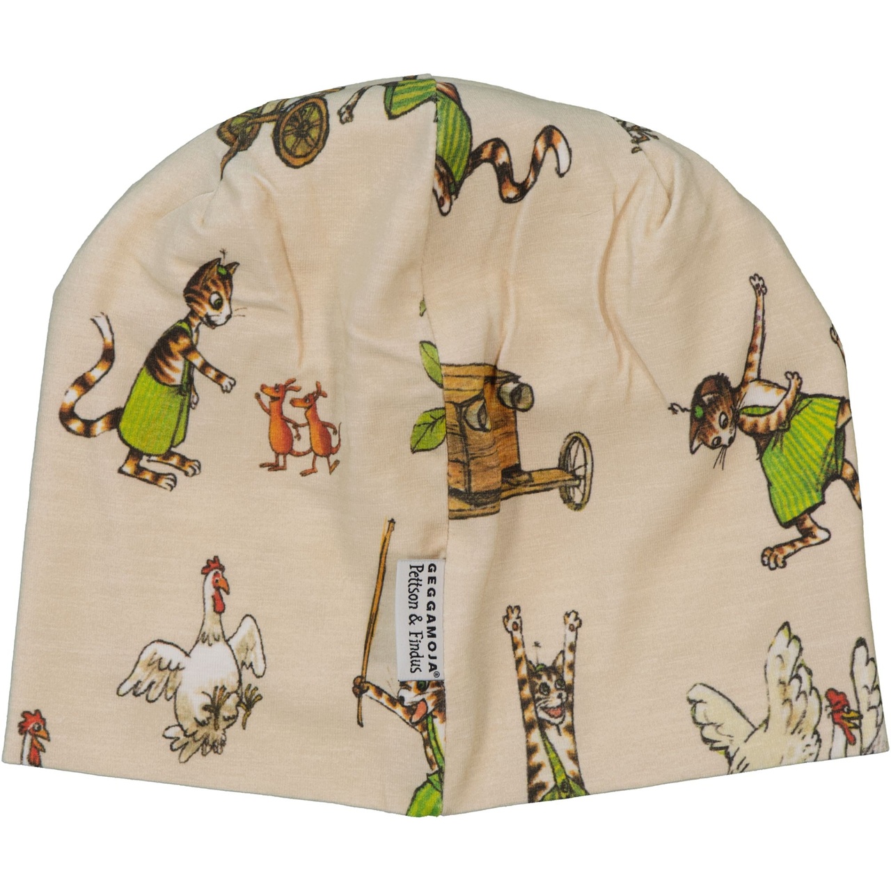 Beanie Pettson and Findus Beige M 5-6 Year