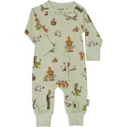 Pyjamas 2-way zip Pettson and Findus Light green 98/104