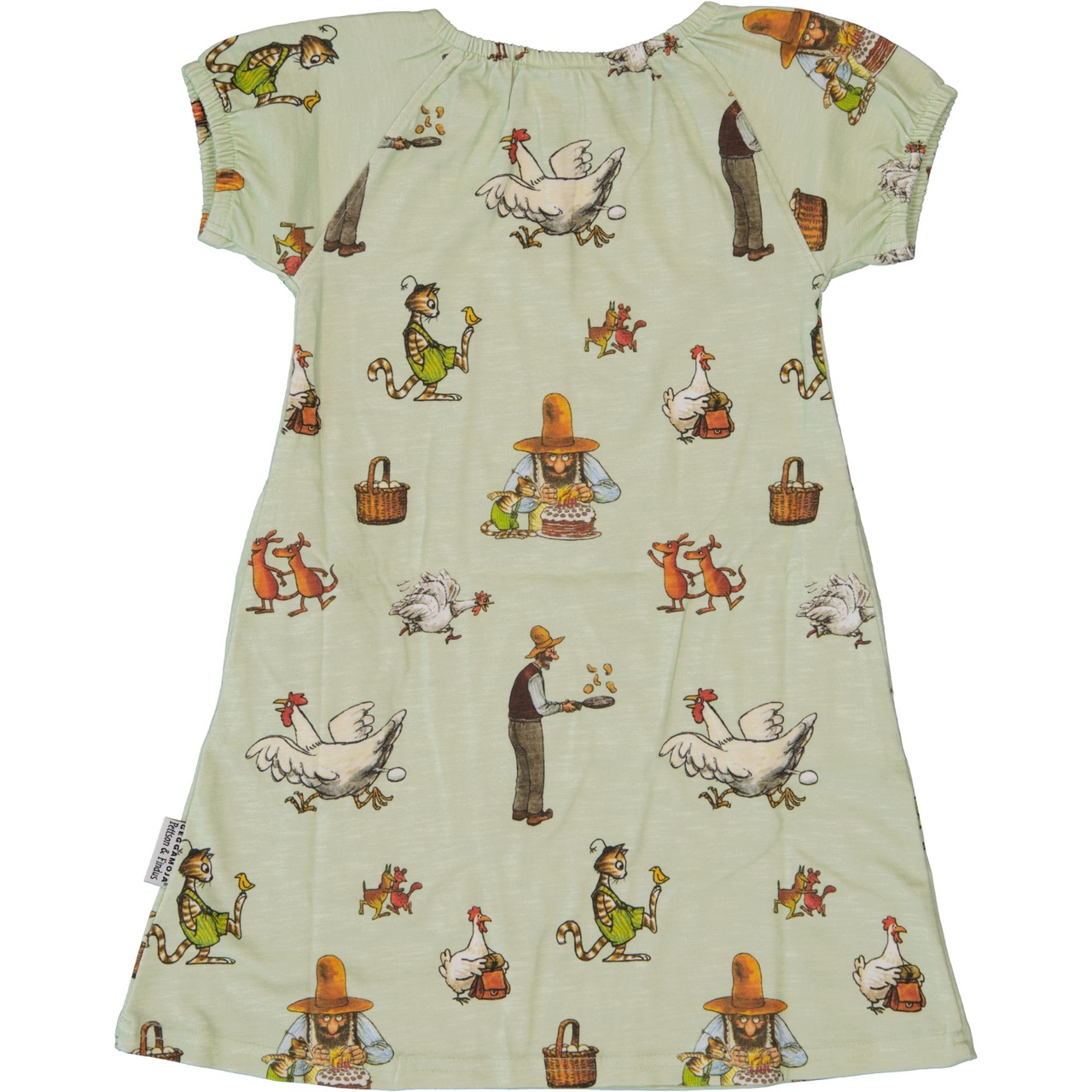 Singoalla dress Pettersson und Findus Light green