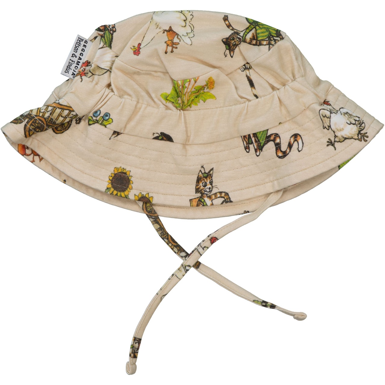 Sunny hat Pettson and Findus Beige 2-6Y