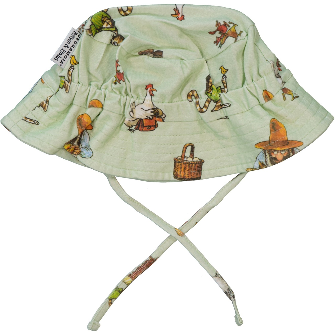 Sunny hat Pettson and Findus Light green 10m-2Y