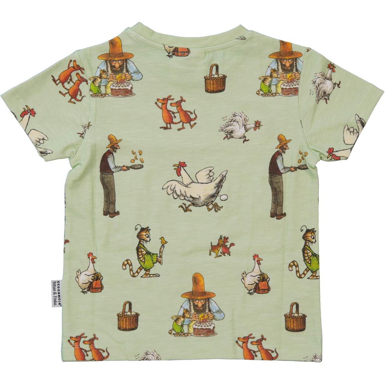 T-shirt Pettersson und Findus Light green 86/92