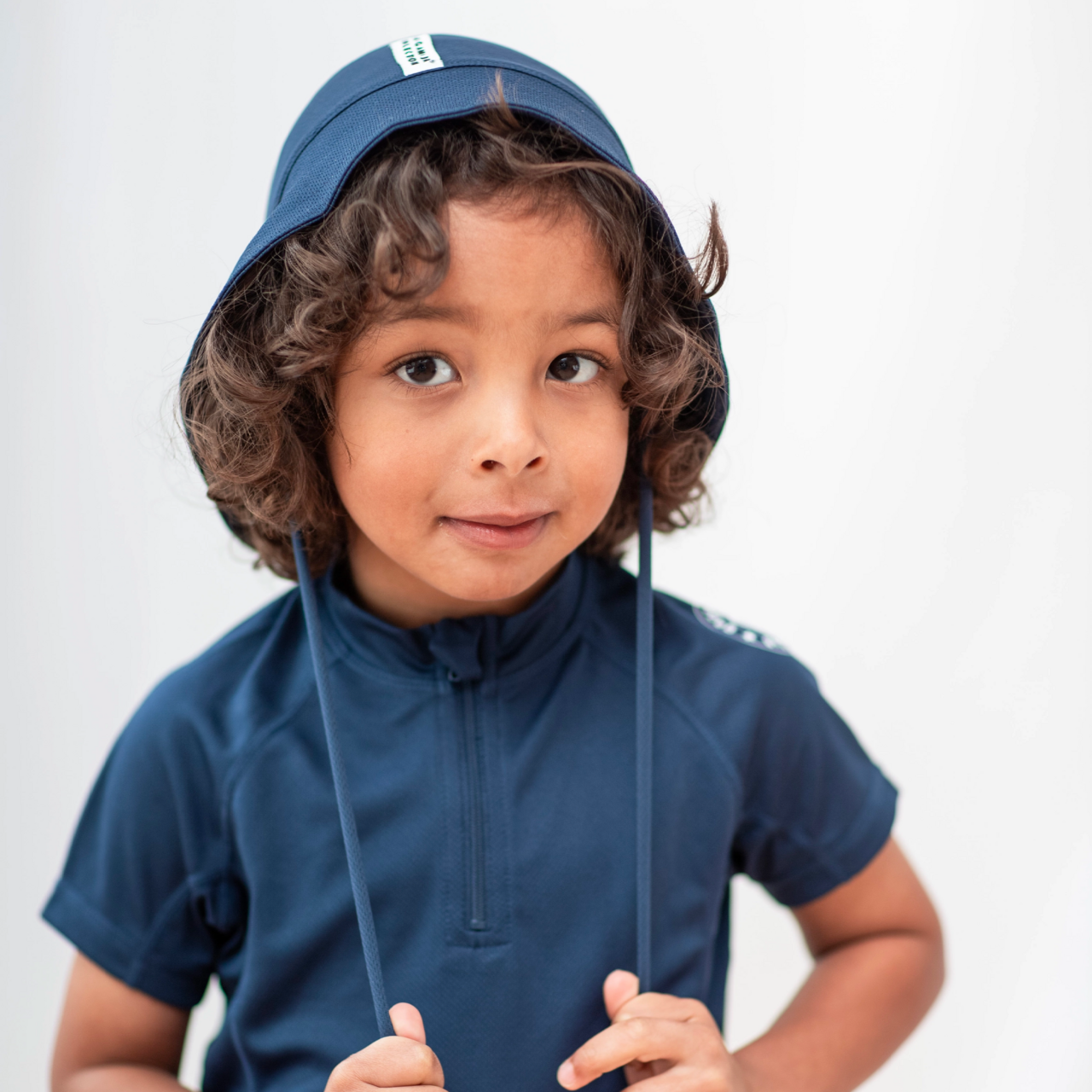 UV Sunny hat Navy  2-6Y