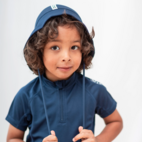 UV-Sonnenhut Navy blau  0-4M
