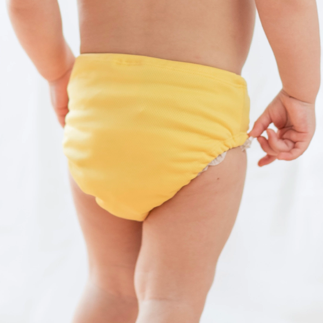 UV Baby swim pant Yellow  74/80