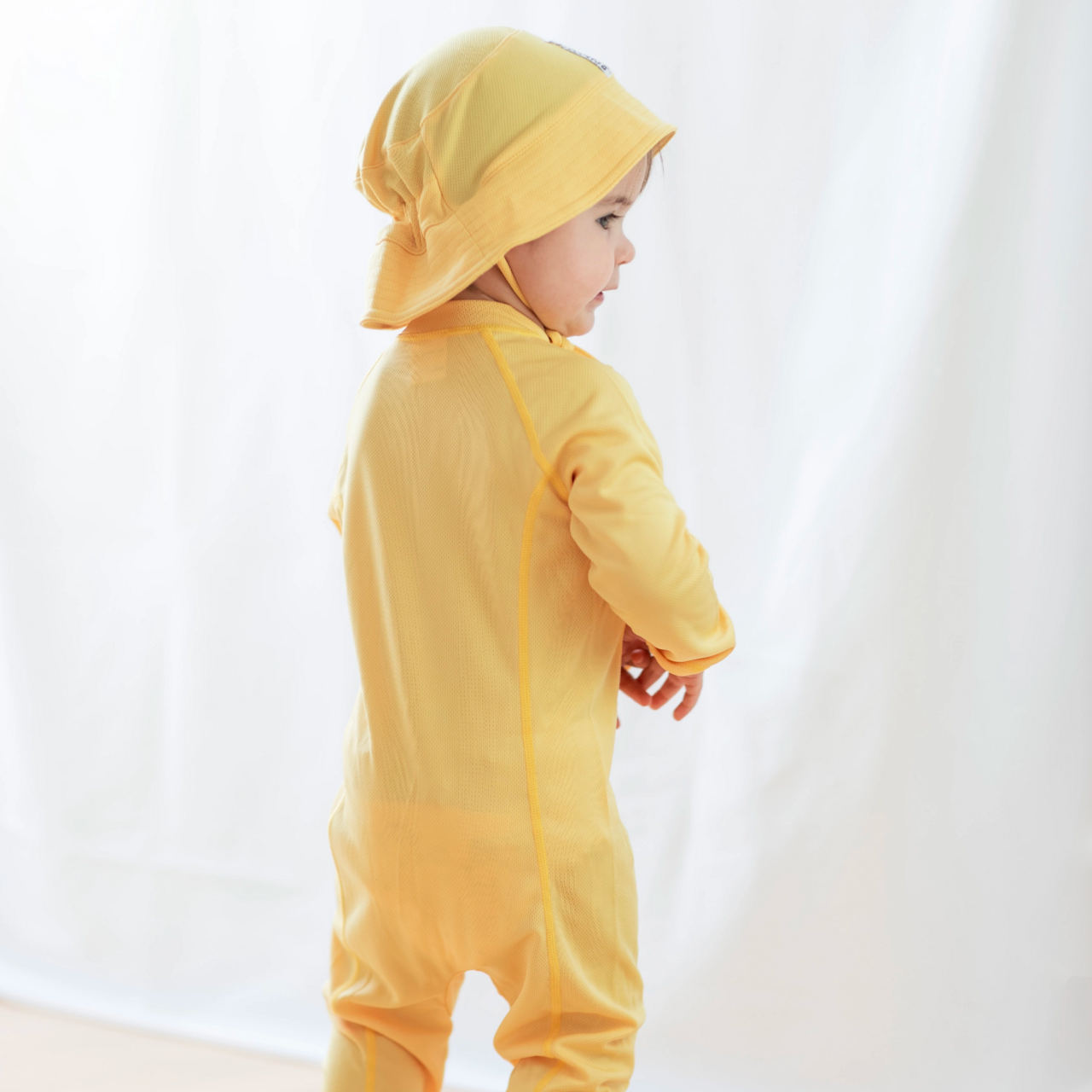 UV Baby suit Yellow  62/68