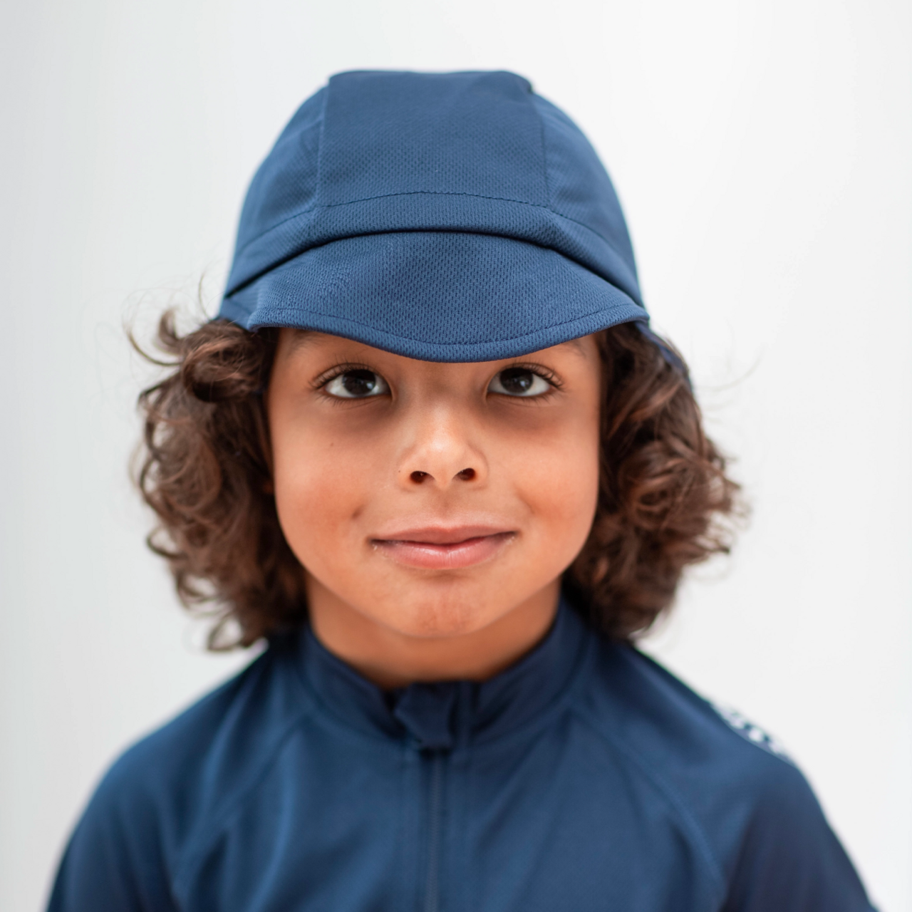 UV-Sonnenkappe Navy blau  4-10M