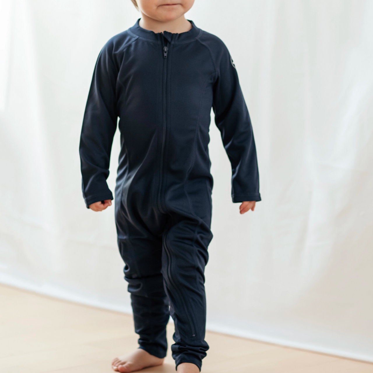 UV-Babyanzug Navy blau  74/80