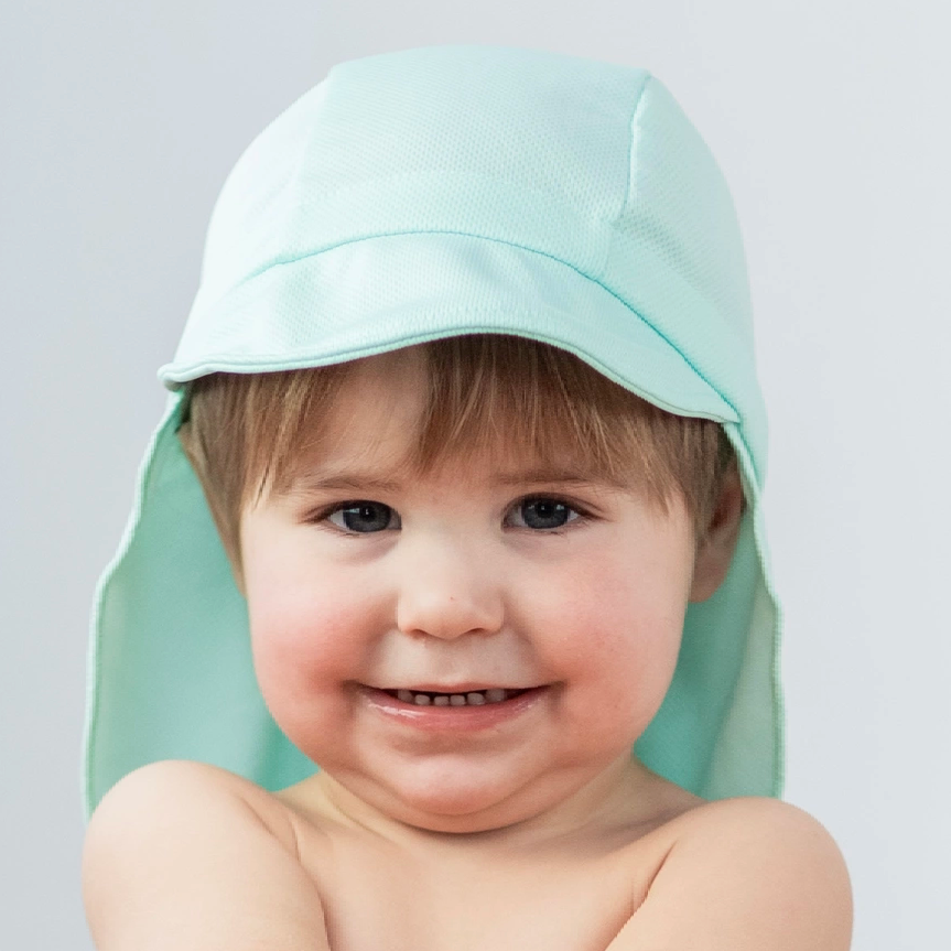 UV Hat Mint  2-6Y