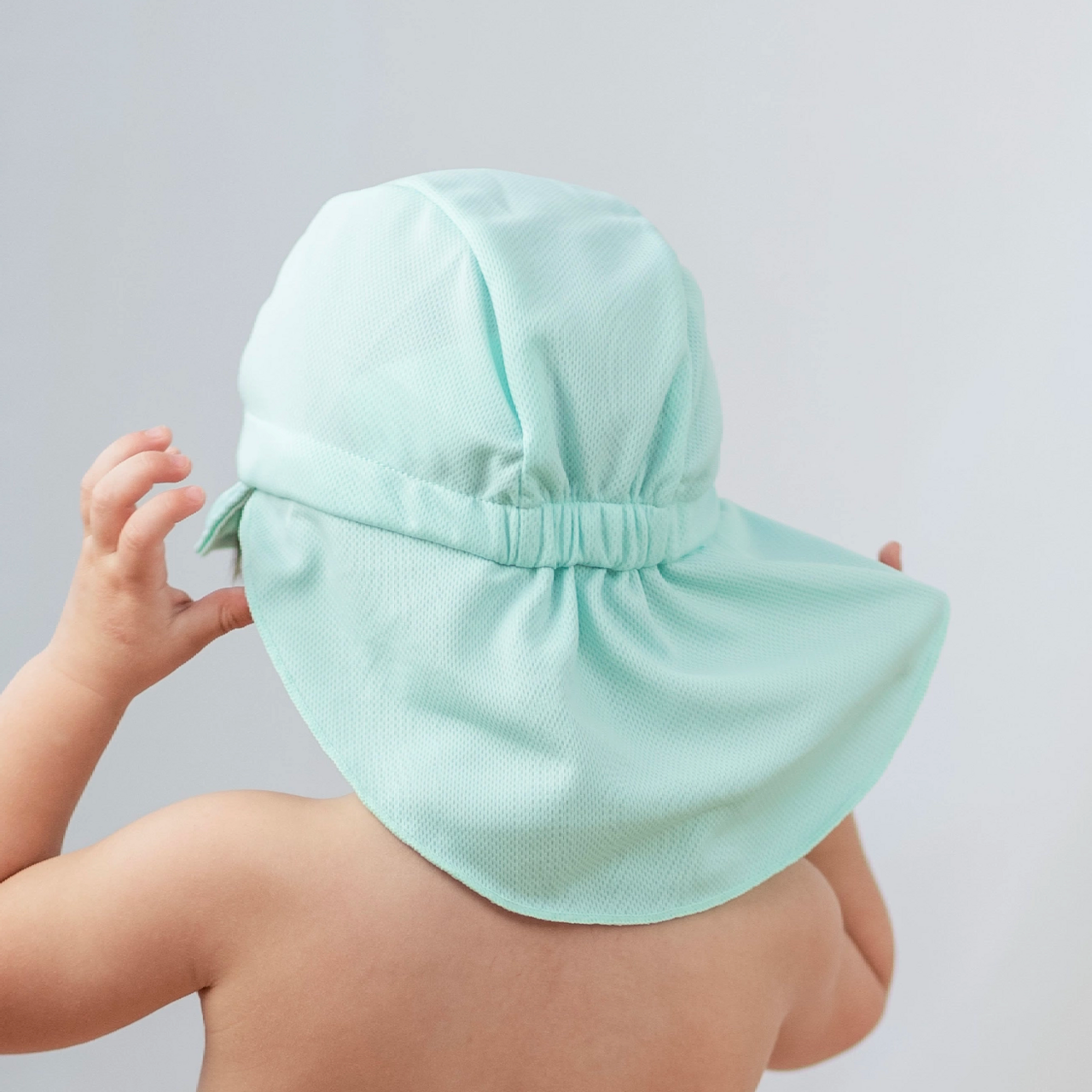 UV Hat Mint  2-6Y